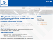 Tablet Screenshot of jmklyftdon.se